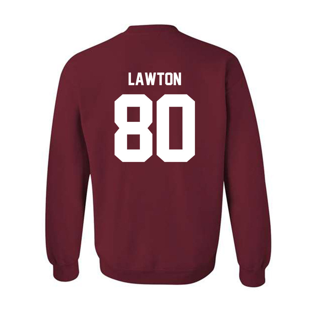 NCCU - NCAA Football : Gerald Lawton - Classic Shersey Crewneck Sweatshirt-1