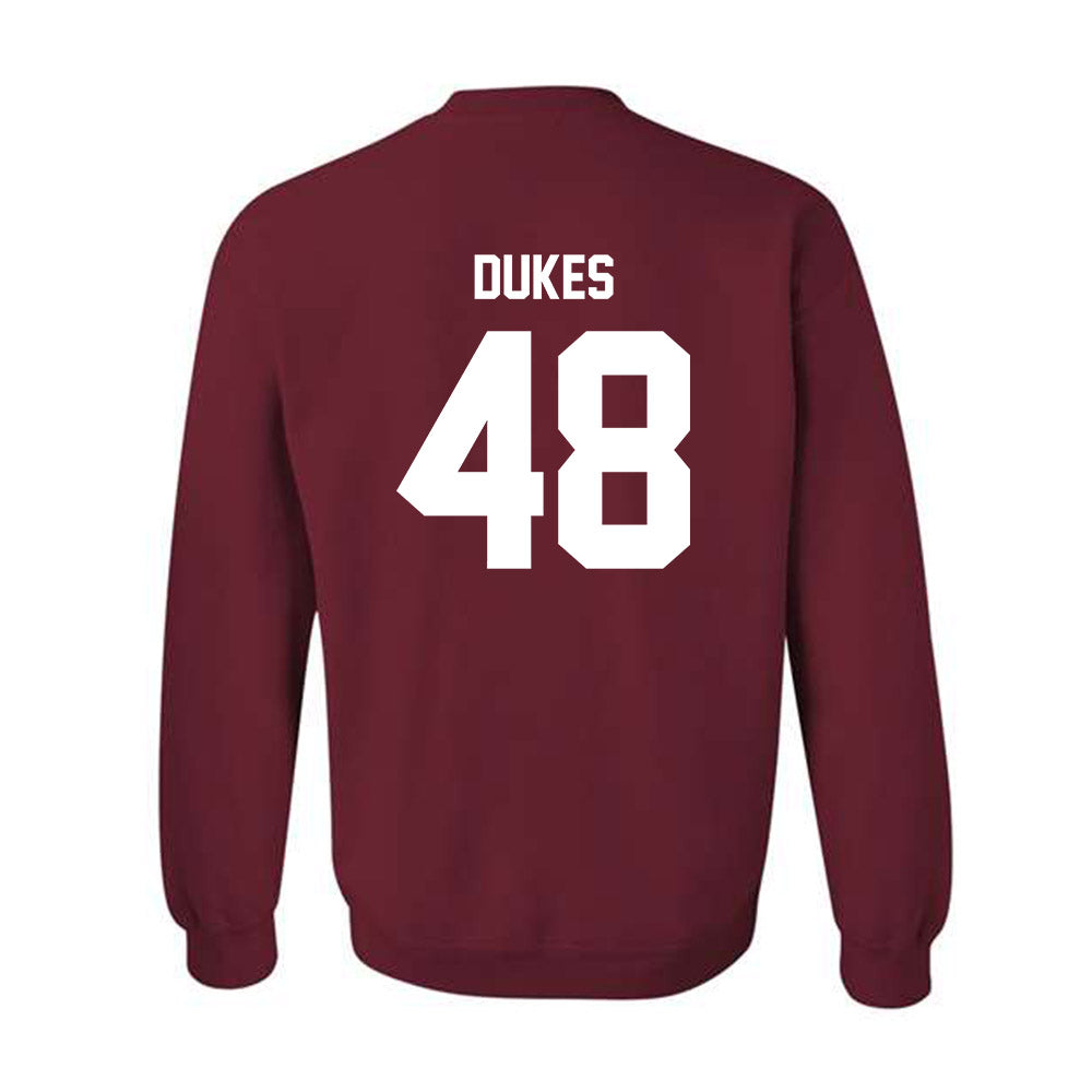 NCCU - NCAA Football : Jahzir Dukes - Classic Shersey Crewneck Sweatshirt-1