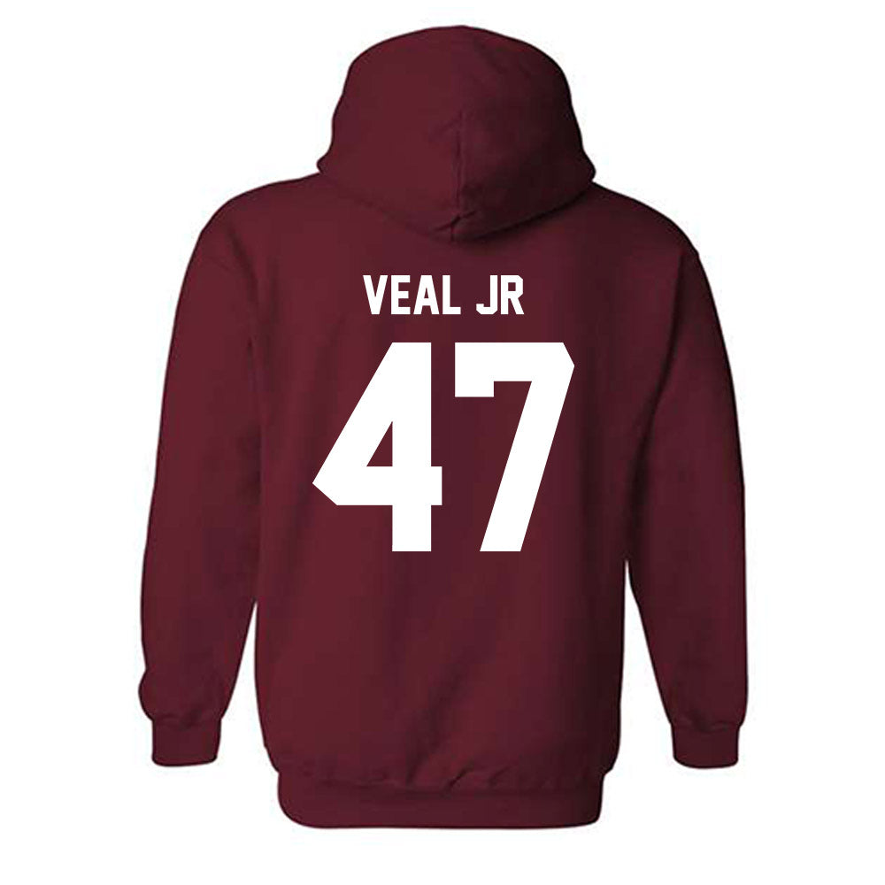NCCU - NCAA Football : Darryl Veal Jr - Classic Shersey Hooded Sweatshirt-1
