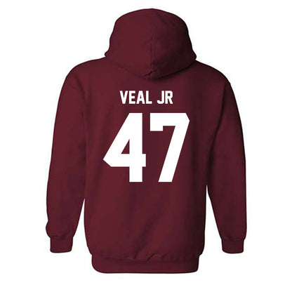 NCCU - NCAA Football : Darryl Veal Jr - Classic Shersey Hooded Sweatshirt-1