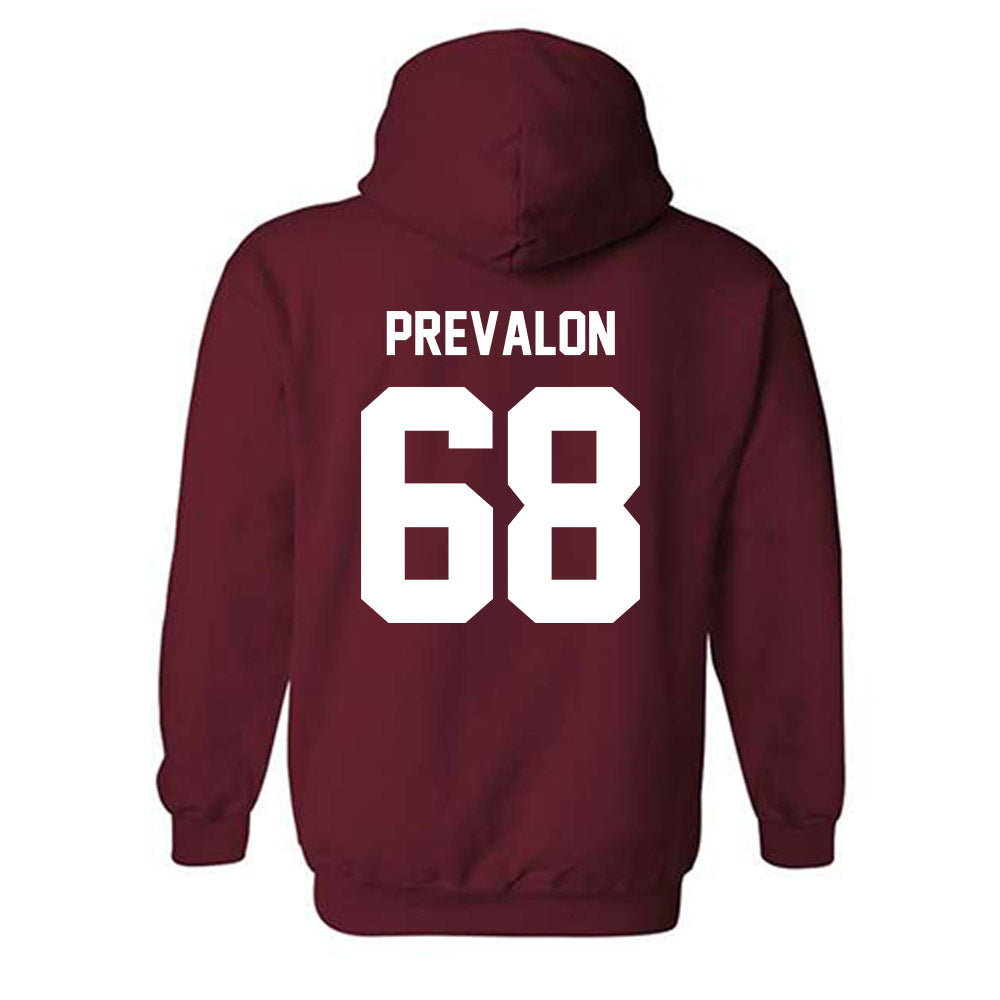 NCCU - NCAA Football : Anthony Prevalon - Classic Shersey Hooded Sweatshirt-1