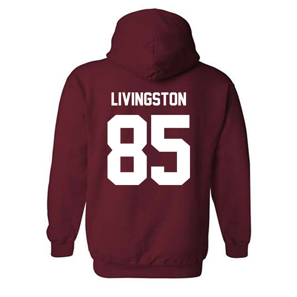 NCCU - NCAA Football : SyRee Livingston - Classic Shersey Hooded Sweatshirt-1