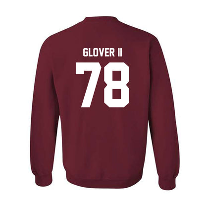 NCCU - NCAA Football : Kino Glover II - Classic Shersey Crewneck Sweatshirt-1
