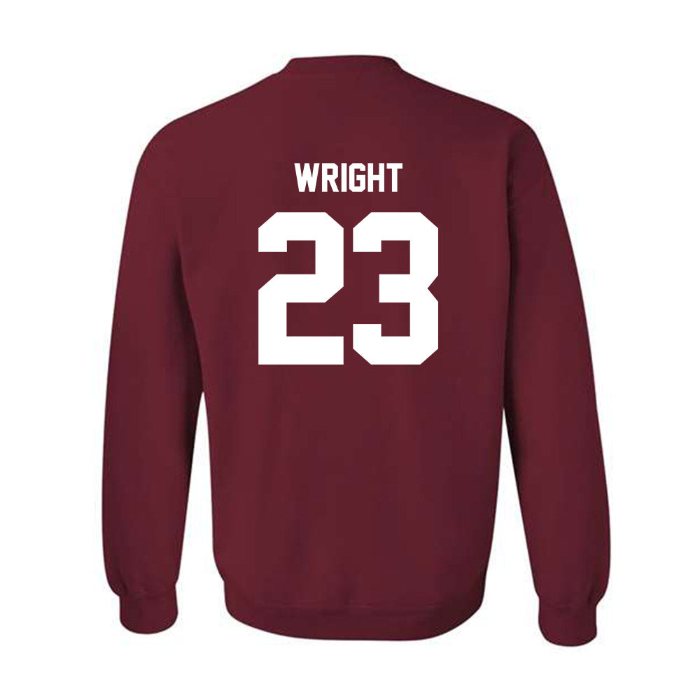 NCCU - NCAA Football : Jovon Wright - Classic Shersey Crewneck Sweatshirt-1