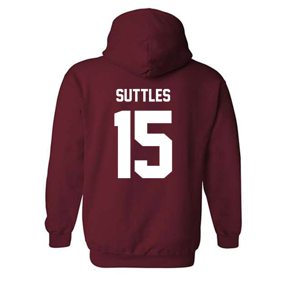 NCCU - NCAA Softball : Tyler Suttles - Classic Shersey Hooded Sweatshirt-1