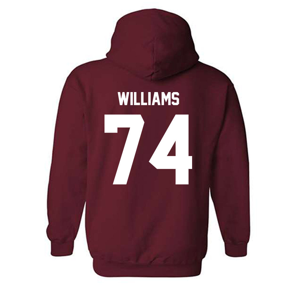NCCU - NCAA Football : Kerwin Williams - Classic Shersey Hooded Sweatshirt-1