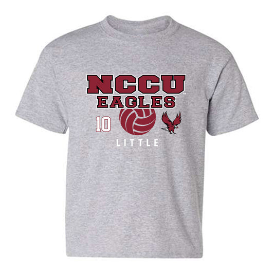 NCCU - NCAA Women's Volleyball : Tayah Little - Classic Fashion Shersey Youth T-Shirt-0