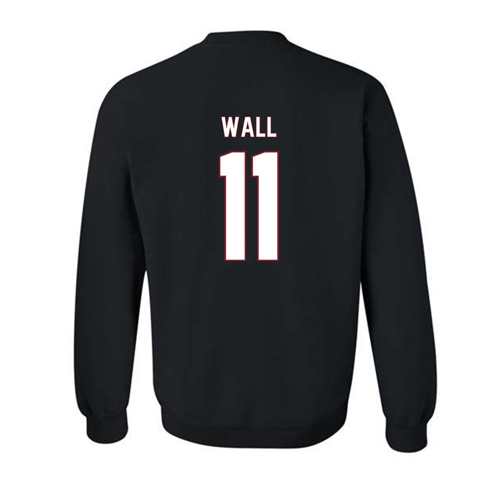 NCCU - NCAA Football : Mehki Wall - Replica Shersey Crewneck Sweatshirt-1