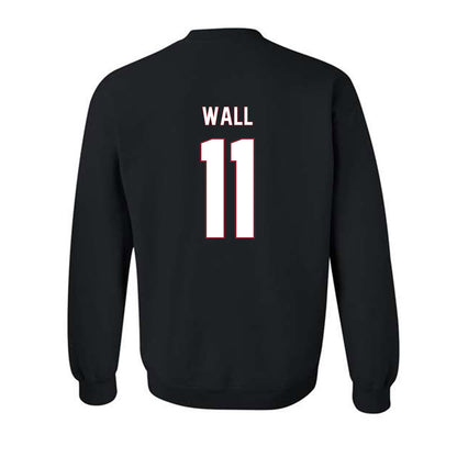 NCCU - NCAA Football : Mehki Wall - Replica Shersey Crewneck Sweatshirt-1