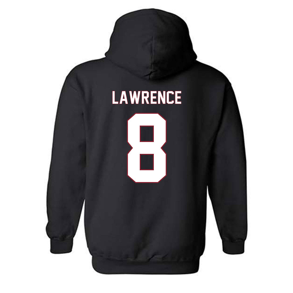 NCCU - NCAA Football : Plez Lawrence - Replica Shersey Hooded Sweatshirt-1