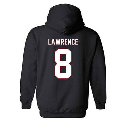NCCU - NCAA Football : Plez Lawrence - Replica Shersey Hooded Sweatshirt-1