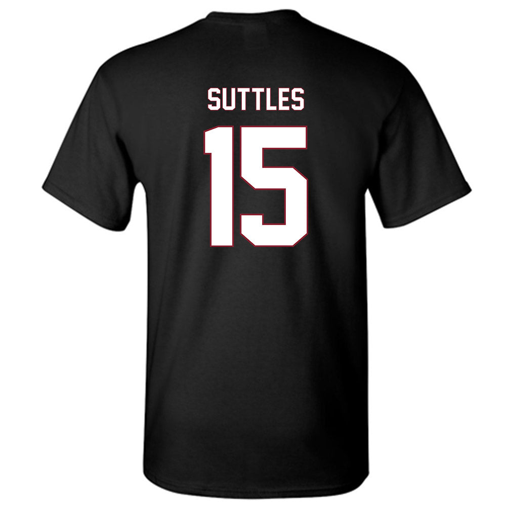 NCCU - NCAA Softball : Tyler Suttles - Replica Shersey T-Shirt-1