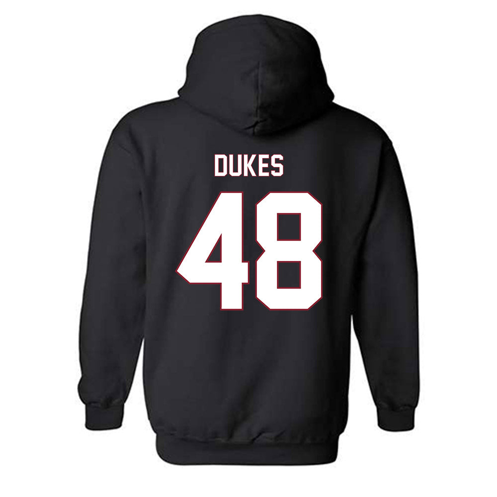 NCCU - NCAA Football : Jahzir Dukes - Replica Shersey Hooded Sweatshirt-1
