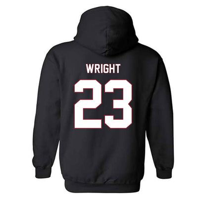NCCU - NCAA Football : Jovon Wright - Replica Shersey Hooded Sweatshirt-1