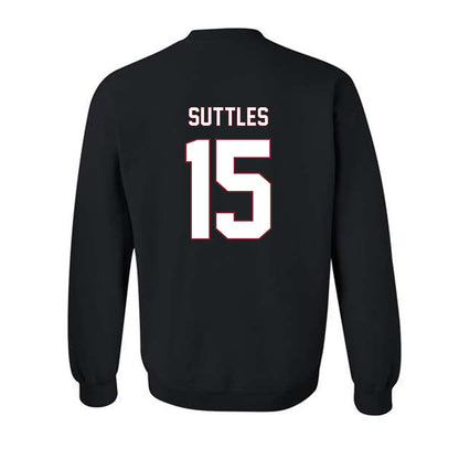 NCCU - NCAA Softball : Tyler Suttles - Replica Shersey Crewneck Sweatshirt-1