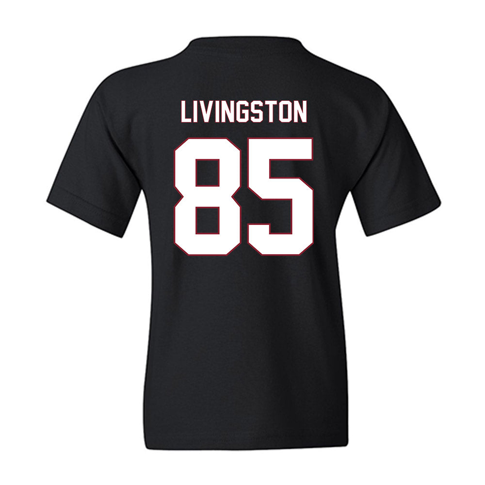 NCCU - NCAA Football : SyRee Livingston - Replica Shersey Youth T-Shirt-1