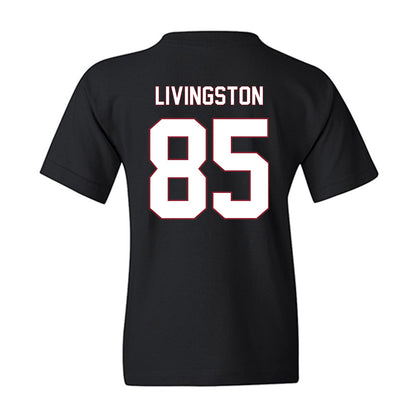 NCCU - NCAA Football : SyRee Livingston - Replica Shersey Youth T-Shirt-1