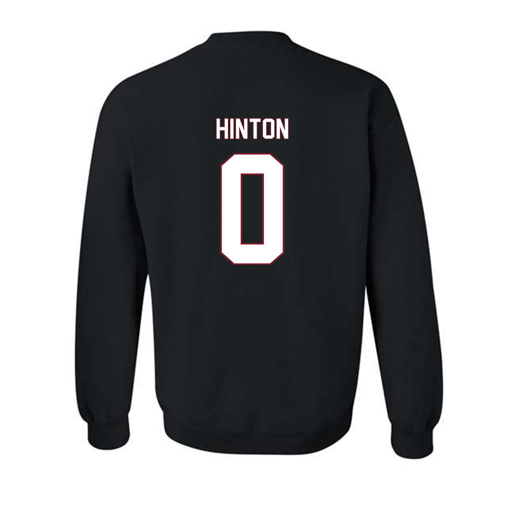 NCCU - NCAA Women's Basketball : Aysia Hinton - Replica Shersey Crewneck Sweatshirt-1