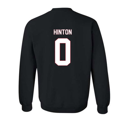NCCU - NCAA Women's Basketball : Aysia Hinton - Replica Shersey Crewneck Sweatshirt-1
