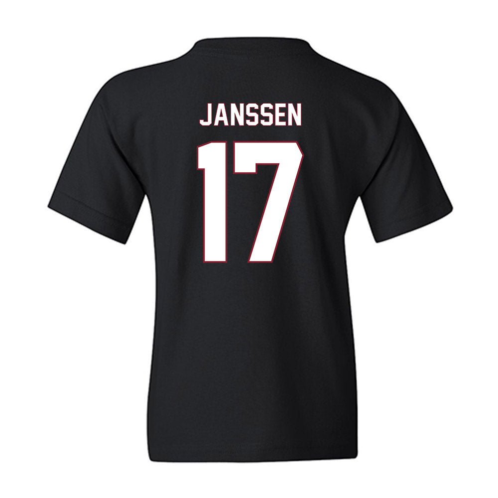 NCCU - NCAA Softball : Madeline Janssen - Replica Shersey Youth T-Shirt-1
