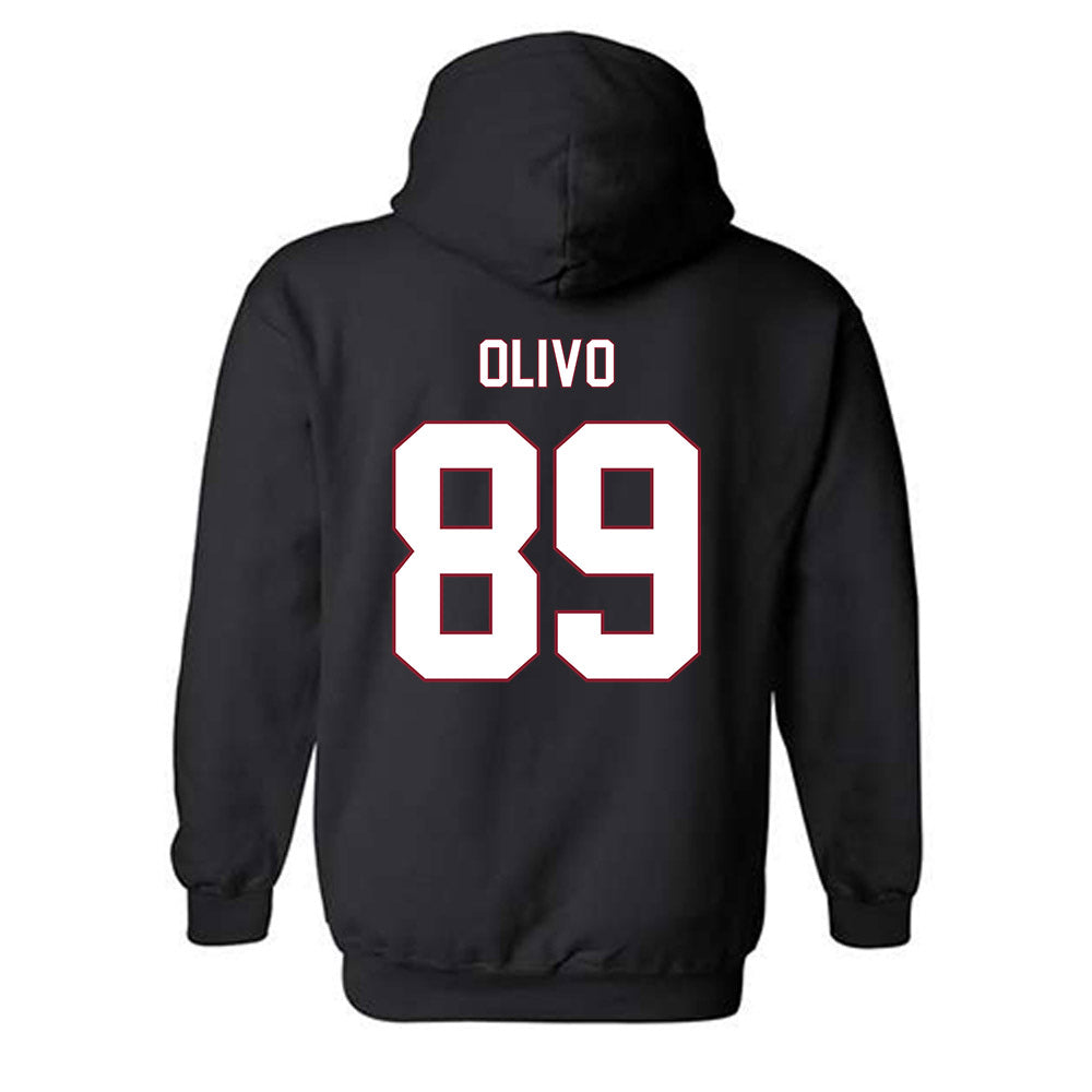 NCCU - NCAA Football : Adrian Olivo - Replica Shersey Hooded Sweatshirt-1