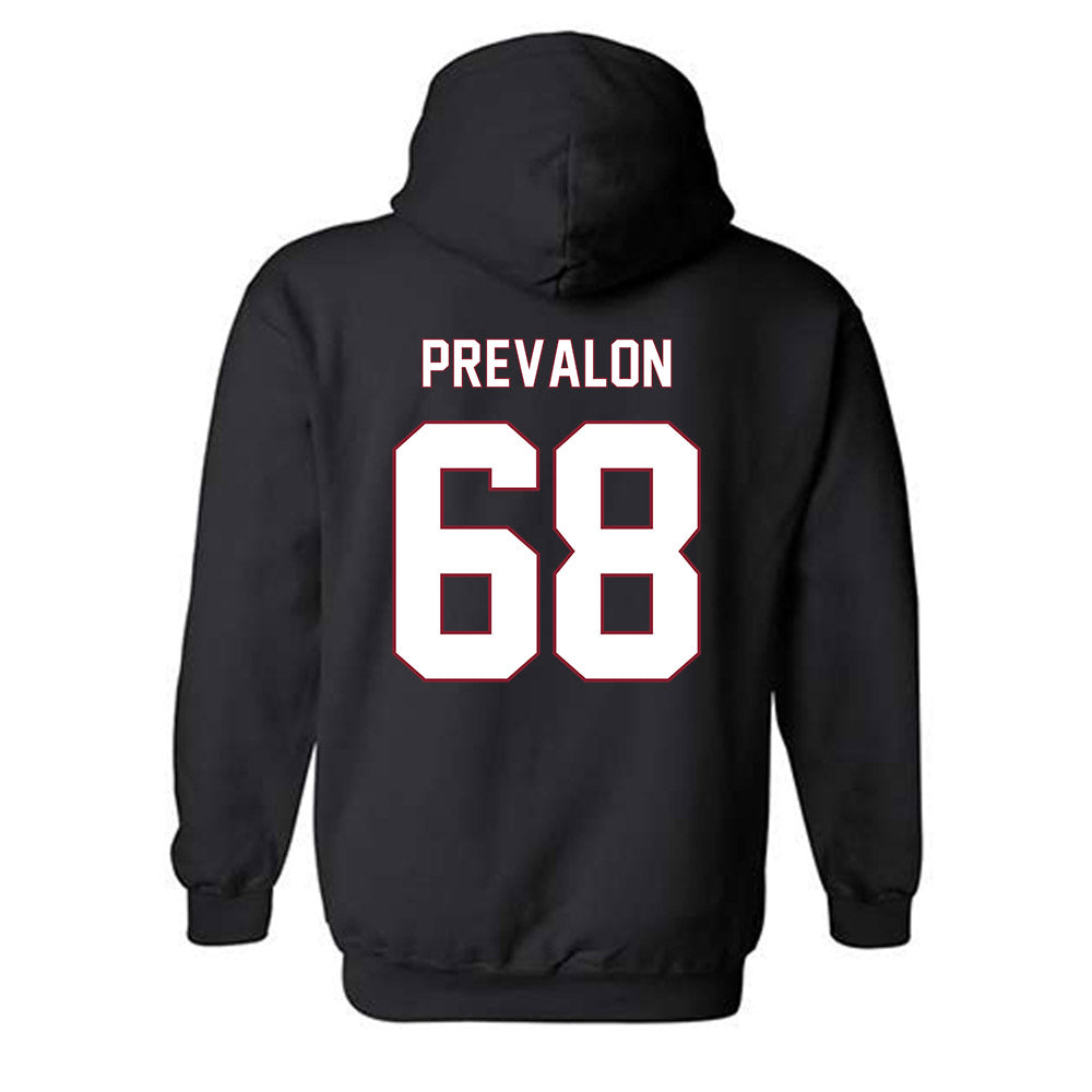 NCCU - NCAA Football : Anthony Prevalon - Replica Shersey Hooded Sweatshirt-1