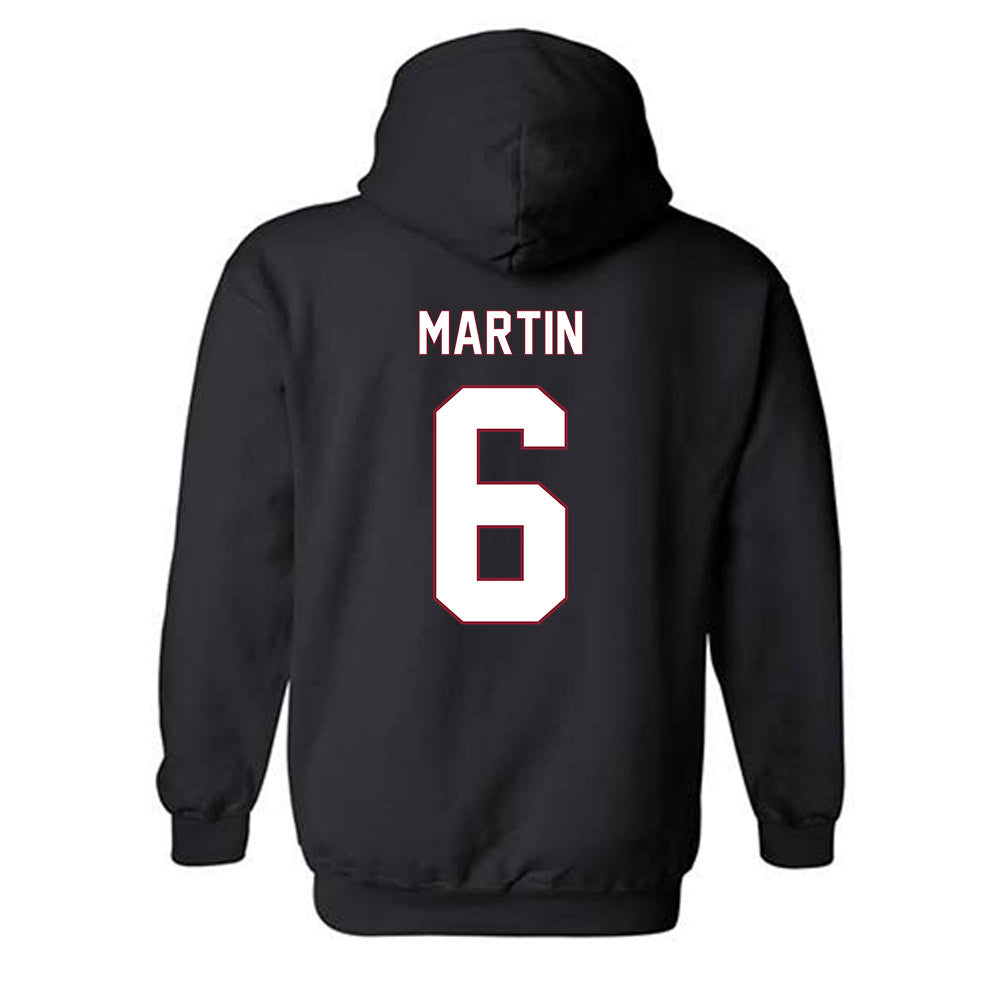 NCCU - NCAA Football : Jakarri Martin - Replica Shersey Hooded Sweatshirt-1