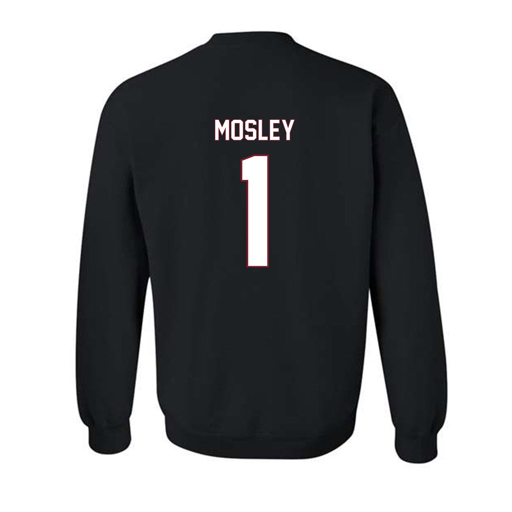 NCCU - NCAA Football : Chris Mosley - Replica Shersey Crewneck Sweatshirt-1