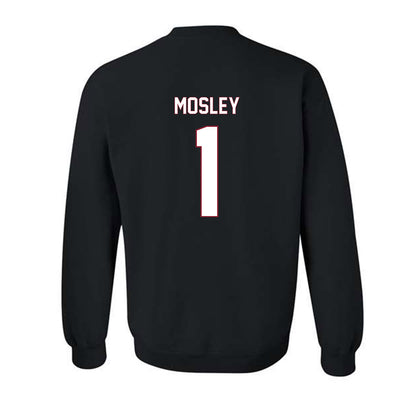 NCCU - NCAA Football : Chris Mosley - Replica Shersey Crewneck Sweatshirt-1