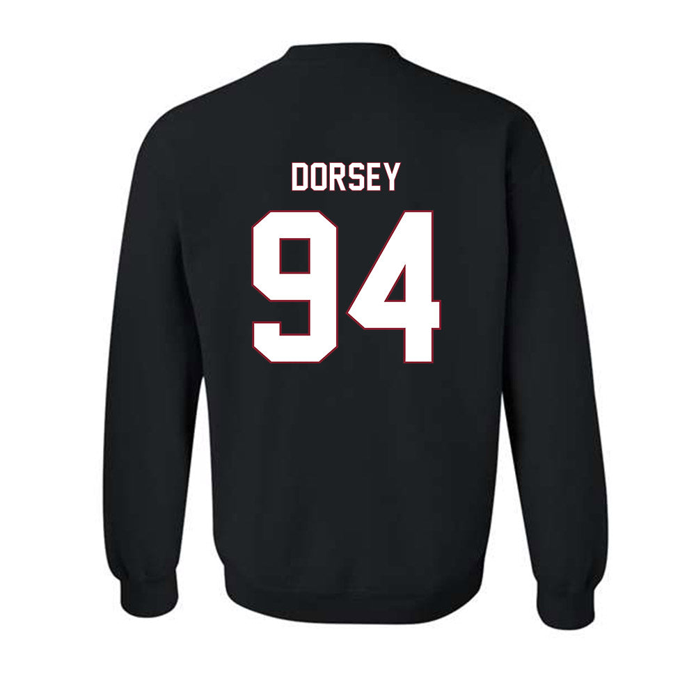 NCCU - NCAA Football : Gary Dorsey - Replica Shersey Crewneck Sweatshirt-1