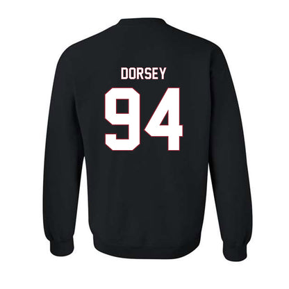 NCCU - NCAA Football : Gary Dorsey - Replica Shersey Crewneck Sweatshirt-1