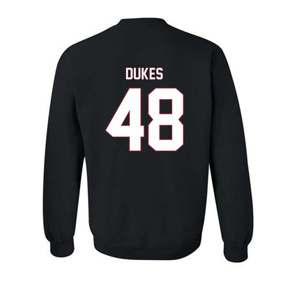 NCCU - NCAA Football : Jahzir Dukes - Replica Shersey Crewneck Sweatshirt-1