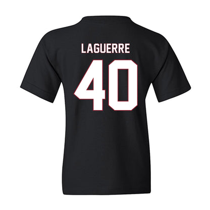 NCCU - NCAA Football : Jeremiah Laguerre - Replica Shersey Youth T-Shirt-1