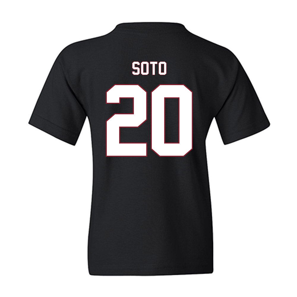 NCCU - NCAA Softball : Sierra Soto - Replica Shersey Youth T-Shirt-1