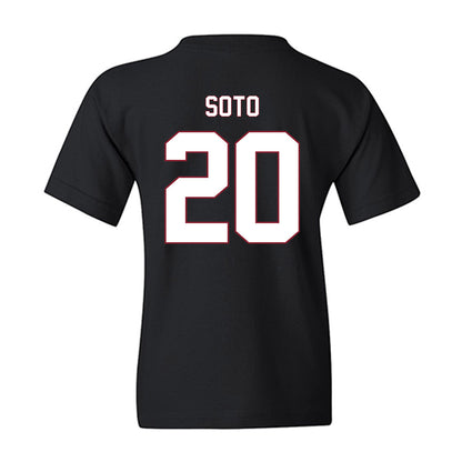 NCCU - NCAA Softball : Sierra Soto - Replica Shersey Youth T-Shirt-1