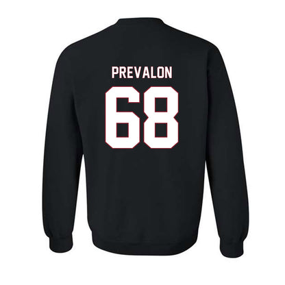 NCCU - NCAA Football : Anthony Prevalon - Replica Shersey Crewneck Sweatshirt-1