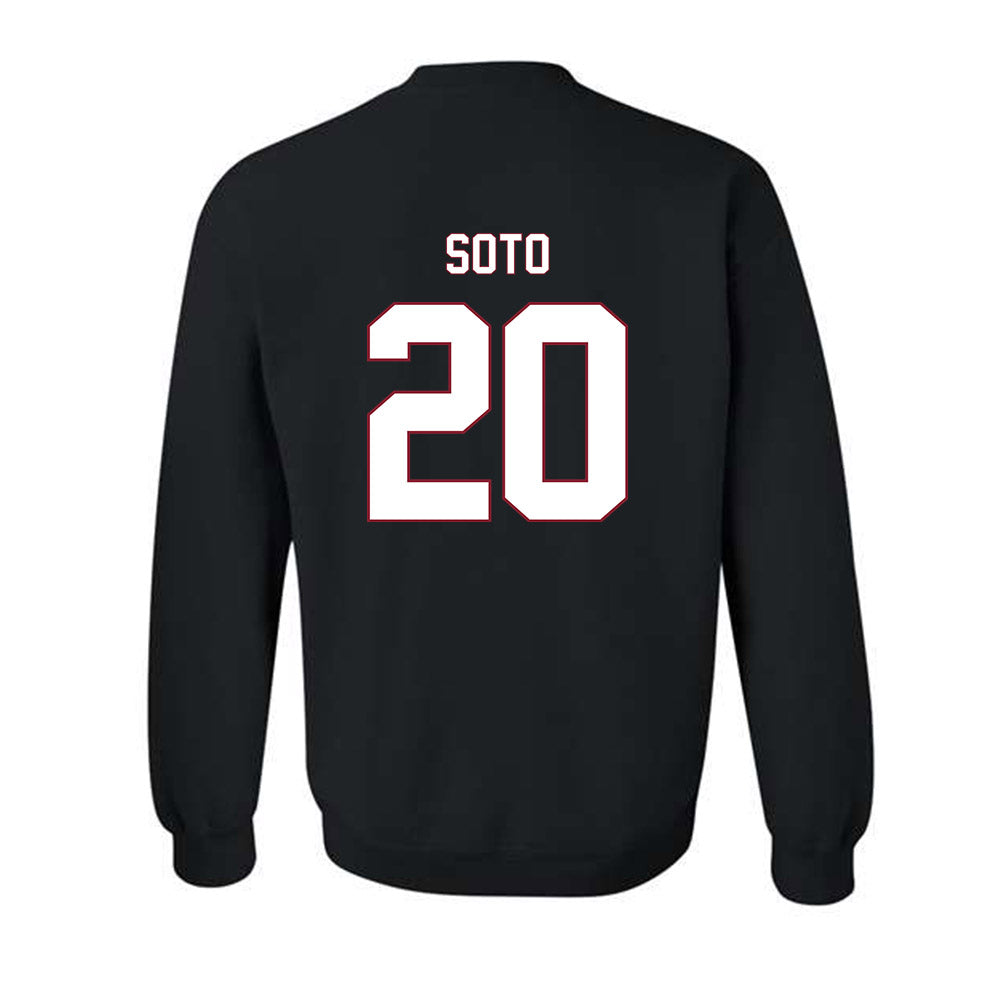NCCU - NCAA Softball : Sierra Soto - Replica Shersey Crewneck Sweatshirt-1