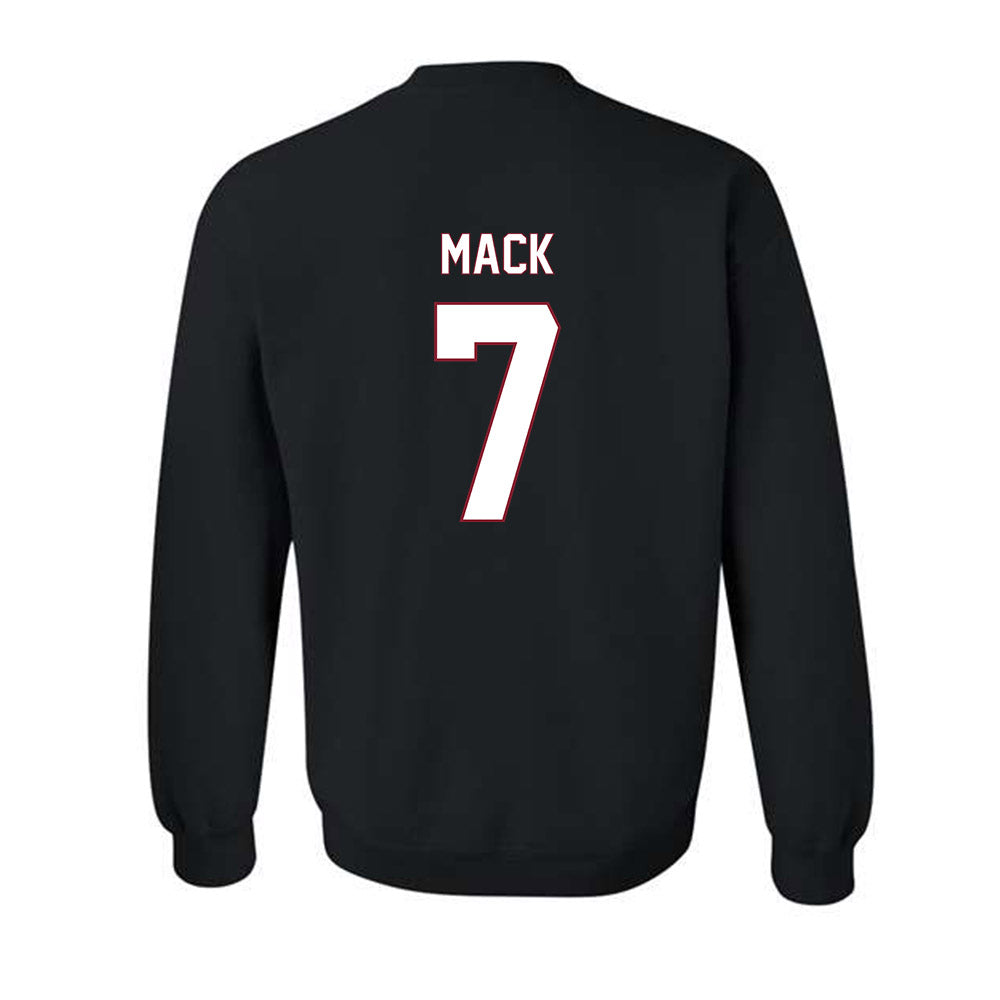 NCCU - NCAA Softball : Simone Mack - Replica Shersey Crewneck Sweatshirt-1