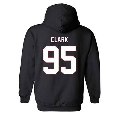 NCCU - NCAA Football : Elijah Clark - Replica Shersey Hooded Sweatshirt-1