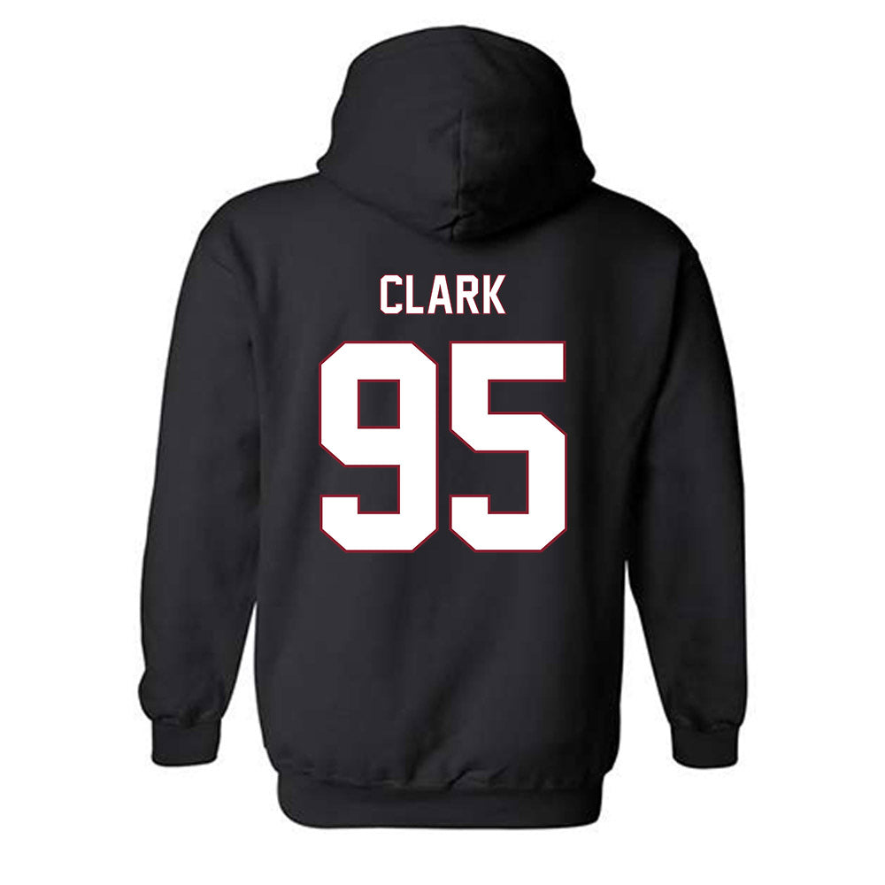 NCCU - NCAA Football : Elijah Clark - Replica Shersey Hooded Sweatshirt-1