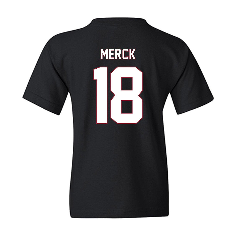 NCCU - NCAA Football : Carter Merck - Replica Shersey Youth T-Shirt-1