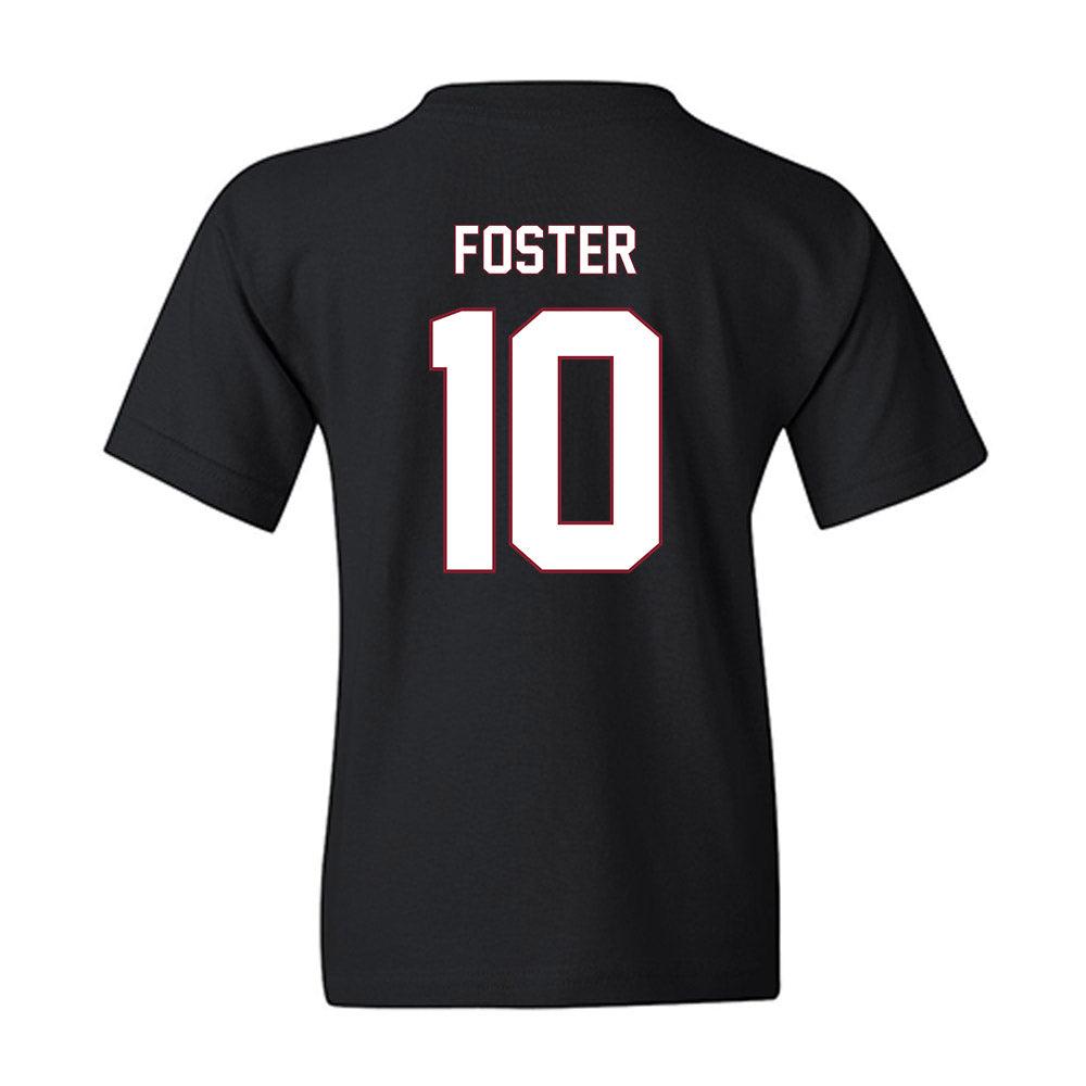 NCCU - NCAA Women's Basketball : Shakiria Foster - Replica Shersey Youth T-Shirt-1