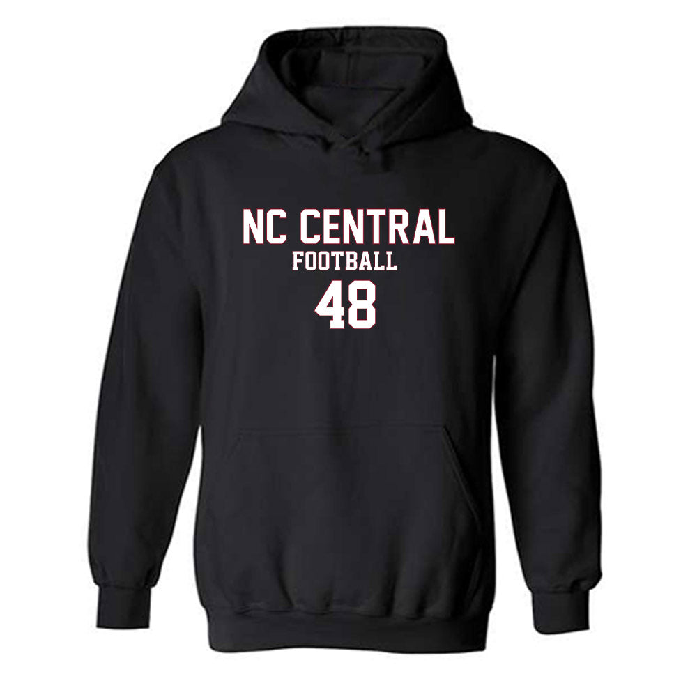 NCCU - NCAA Football : Jahzir Dukes - Replica Shersey Hooded Sweatshirt-0