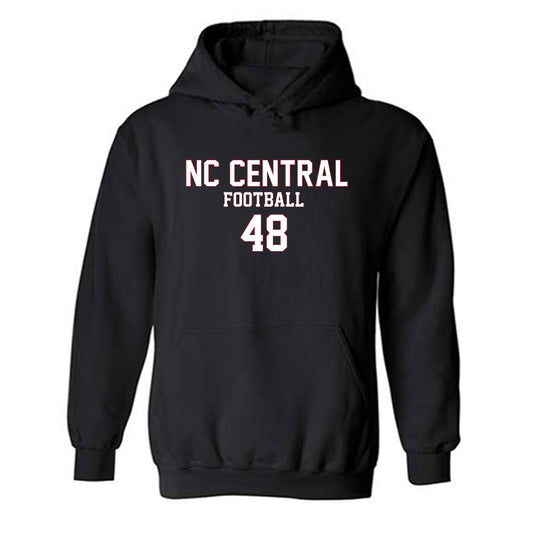 NCCU - NCAA Football : Jahzir Dukes - Replica Shersey Hooded Sweatshirt-0