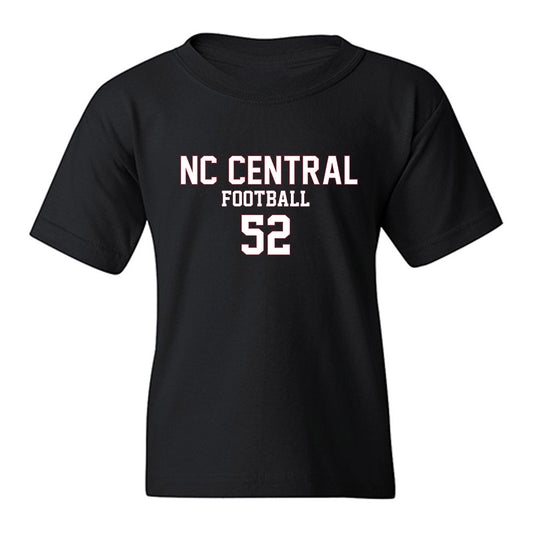 NCCU - NCAA Football : David Jacobs - Replica Shersey Youth T-Shirt-0