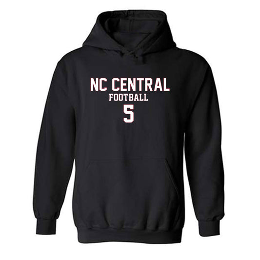 NCCU - NCAA Football : Demarius Tolen - Replica Shersey Hooded Sweatshirt-0