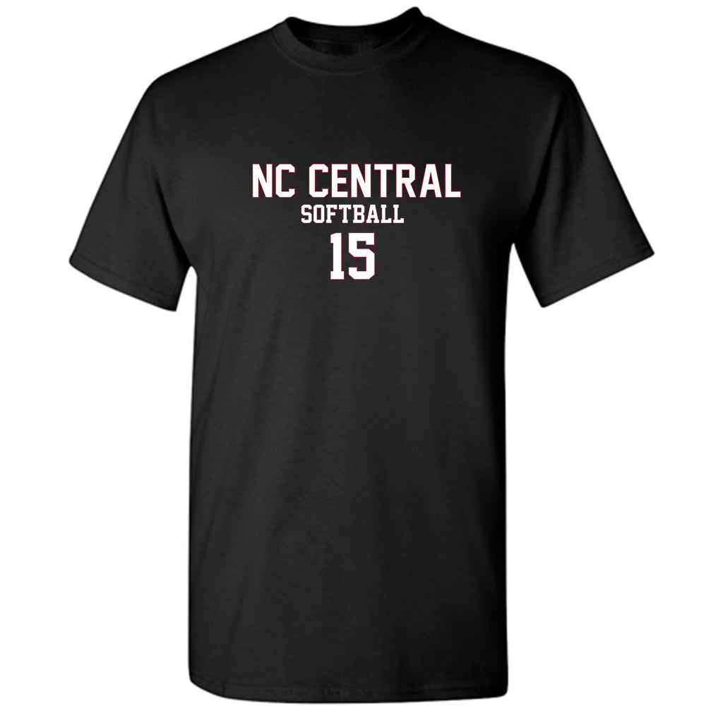 NCCU - NCAA Softball : Tyler Suttles - Replica Shersey T-Shirt-0
