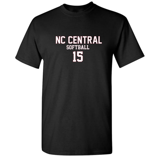 NCCU - NCAA Softball : Tyler Suttles - Replica Shersey T-Shirt-0