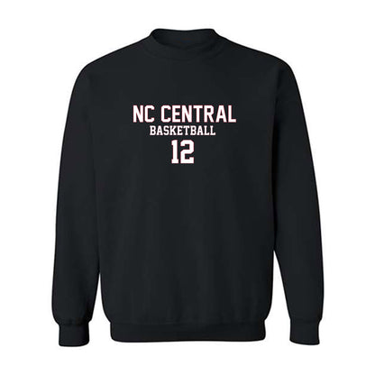 NCCU - NCAA Women's Basketball : Aaliyah Grant - Replica Shersey Crewneck Sweatshirt-0