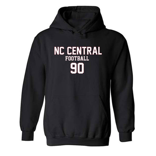 NCCU - NCAA Football : Xzavier Fields - Replica Shersey Hooded Sweatshirt-0